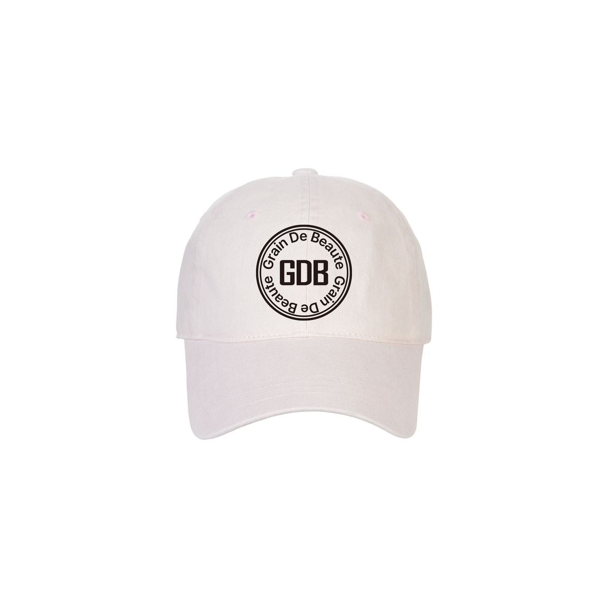 그랭드보떼(GRAIN DE BEAUTE) CERCLE LOGO BALL CAP [LIGHT PINK]