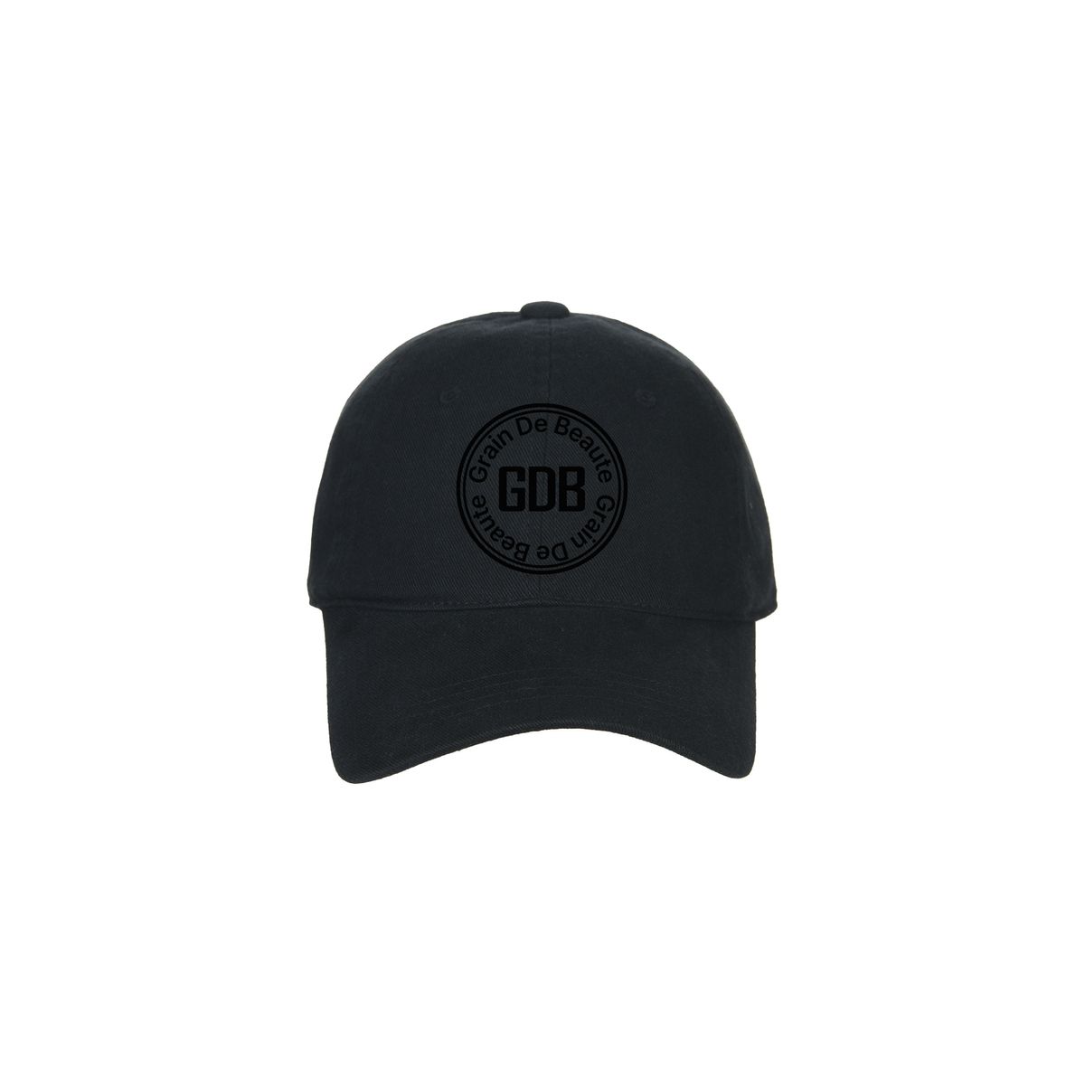 그랭드보떼(GRAIN DE BEAUTE) CERCLE LOGO BALL CAP [BLACK]