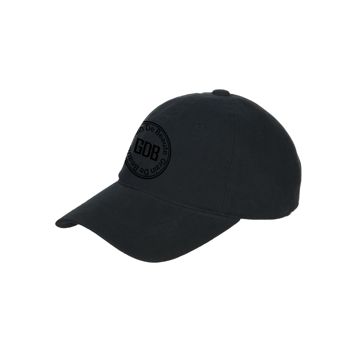 그랭드보떼(GRAIN DE BEAUTE) CERCLE LOGO BALL CAP [BLACK]