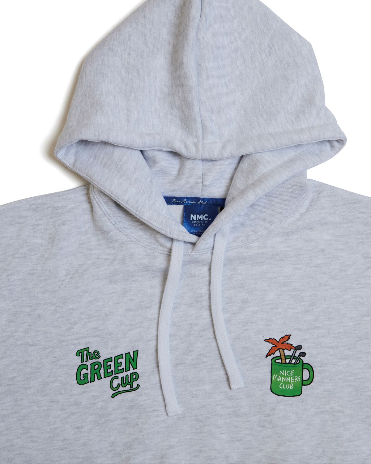 더 그린컵(THE GREENCUP) [더그린컵 x 나이스매너스] 프린팅 후드