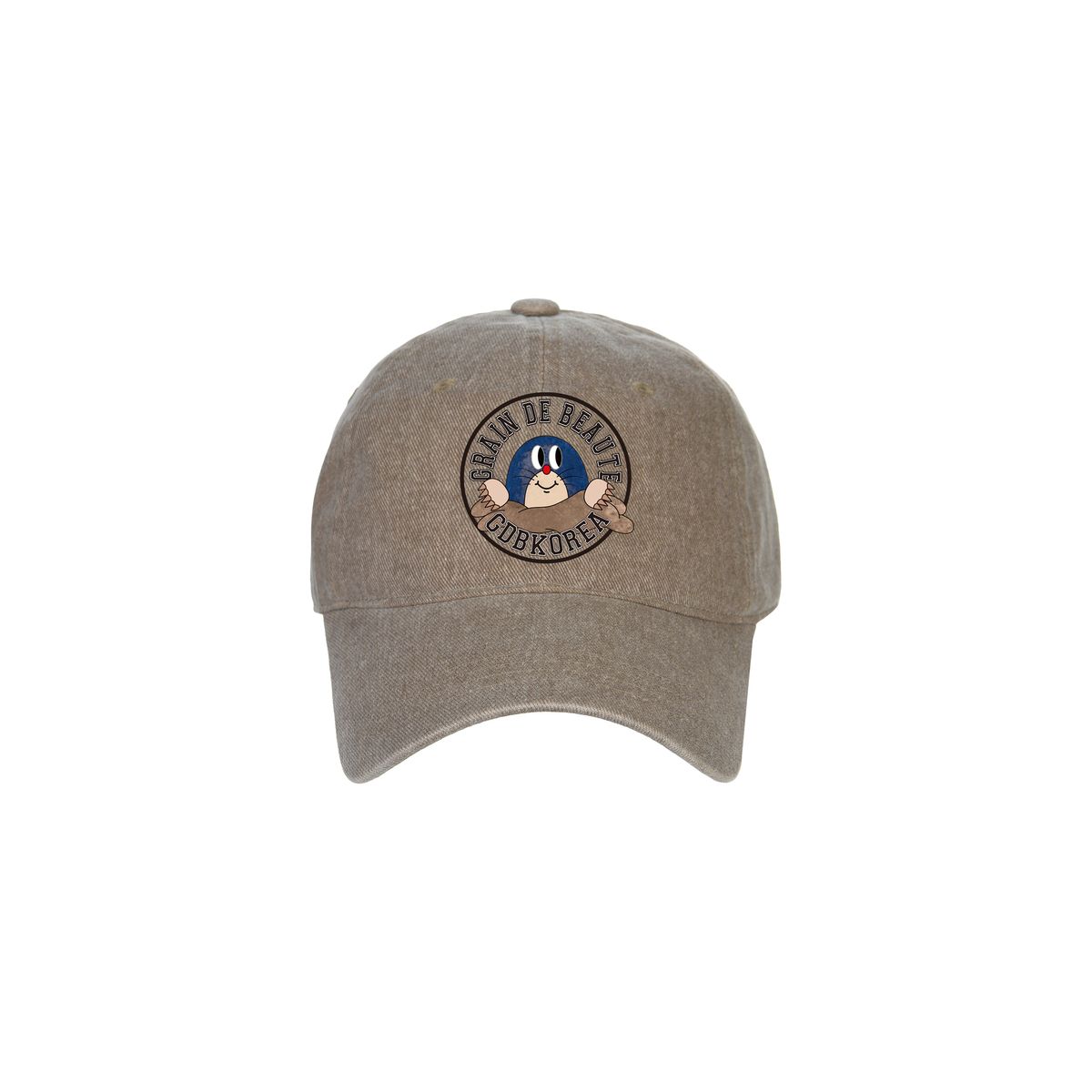그랭드보떼(GRAIN DE BEAUTE) CERCLE NEO BALL CAP [BROWN]