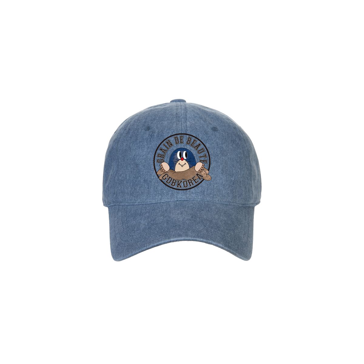 그랭드보떼(GRAIN DE BEAUTE) CERCLE NEO BALL CAP [DENIM BLUE]