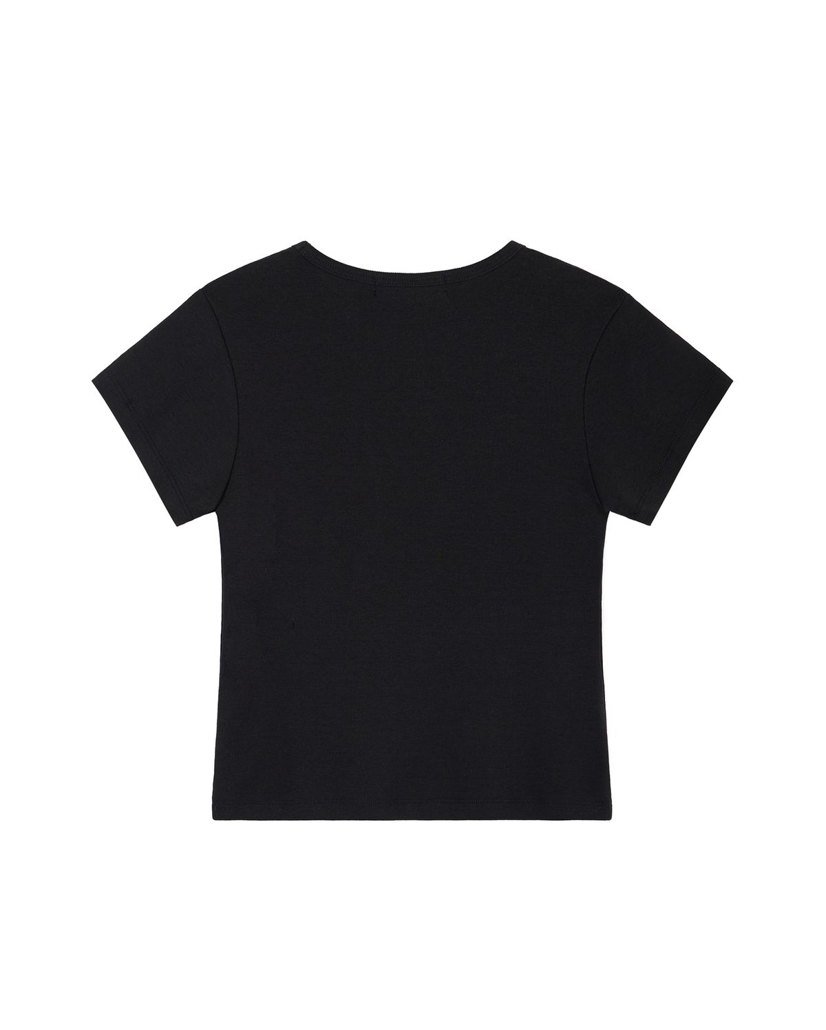 락케이크(ROCKCAKE) Beige Label Top - Black
