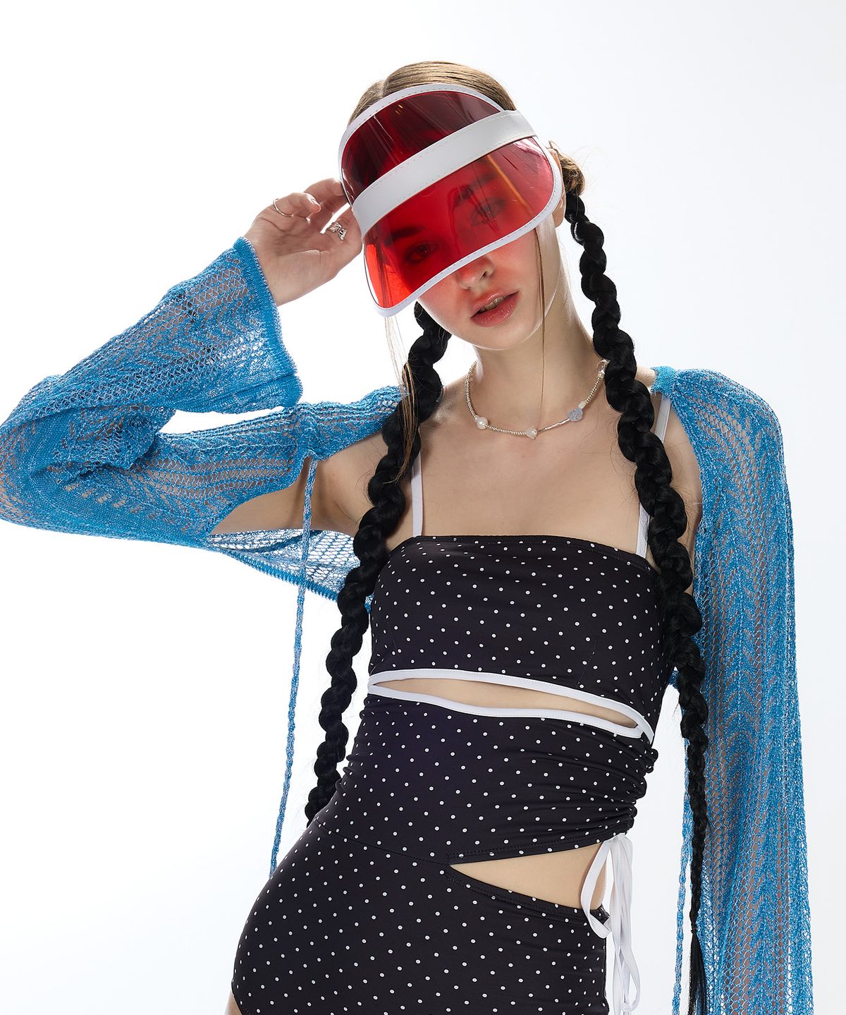라티젠(LARTIGENT) L12 BOLERO CARDIGAN(BLUE)