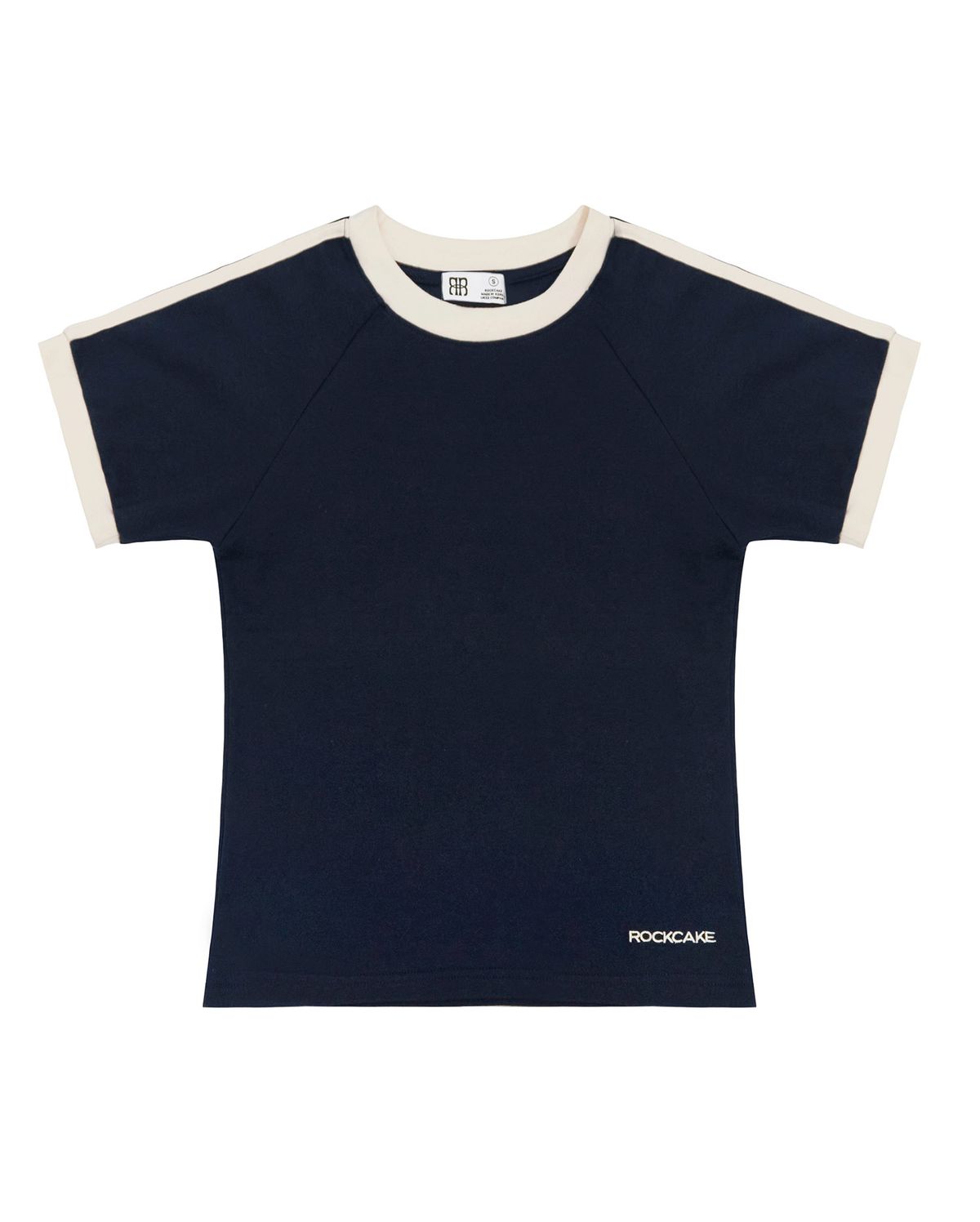 락케이크(ROCKCAKE) Sports 96 Lace Crop Top - Navy