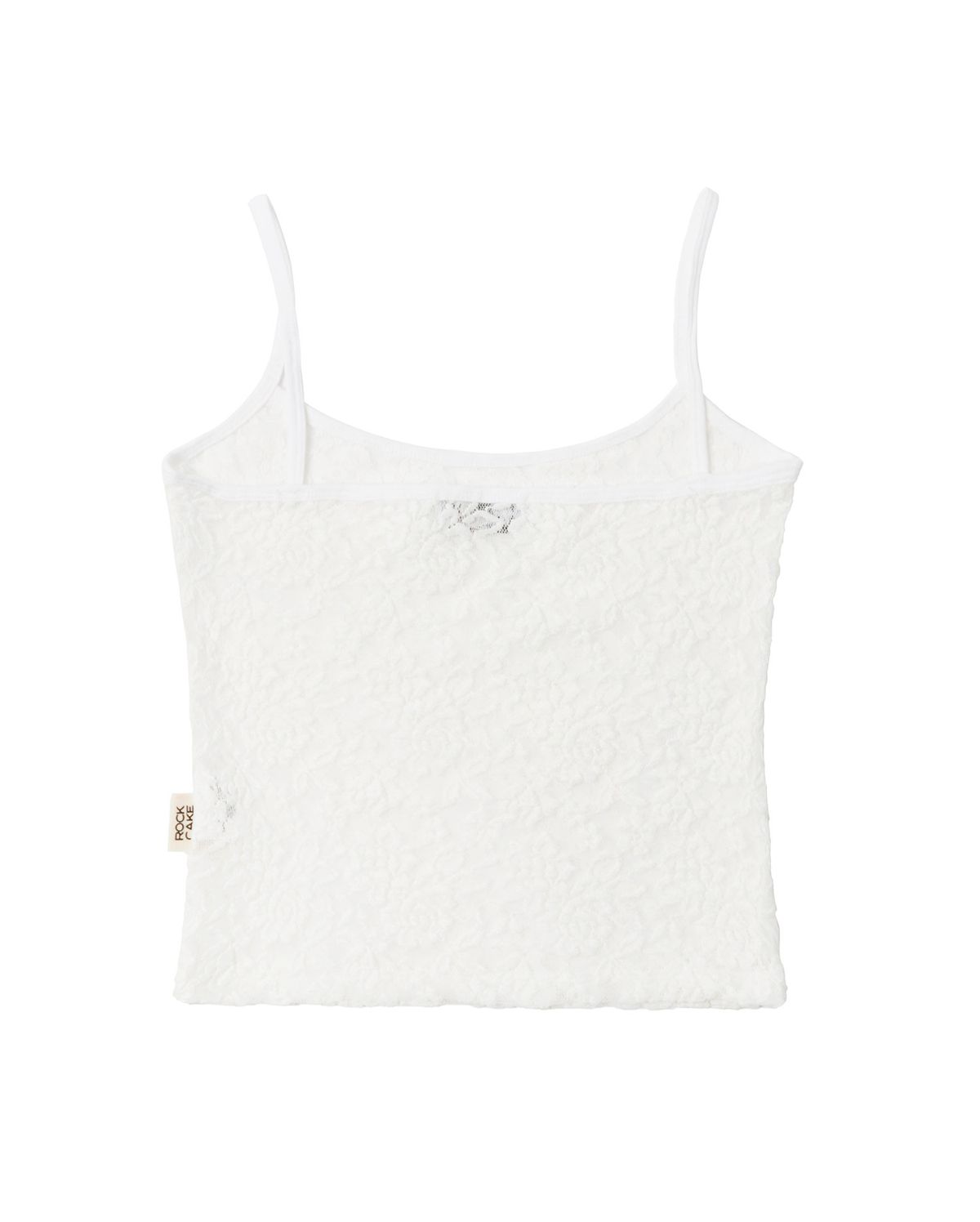 락케이크(ROCKCAKE) Lace Sleeveless - White