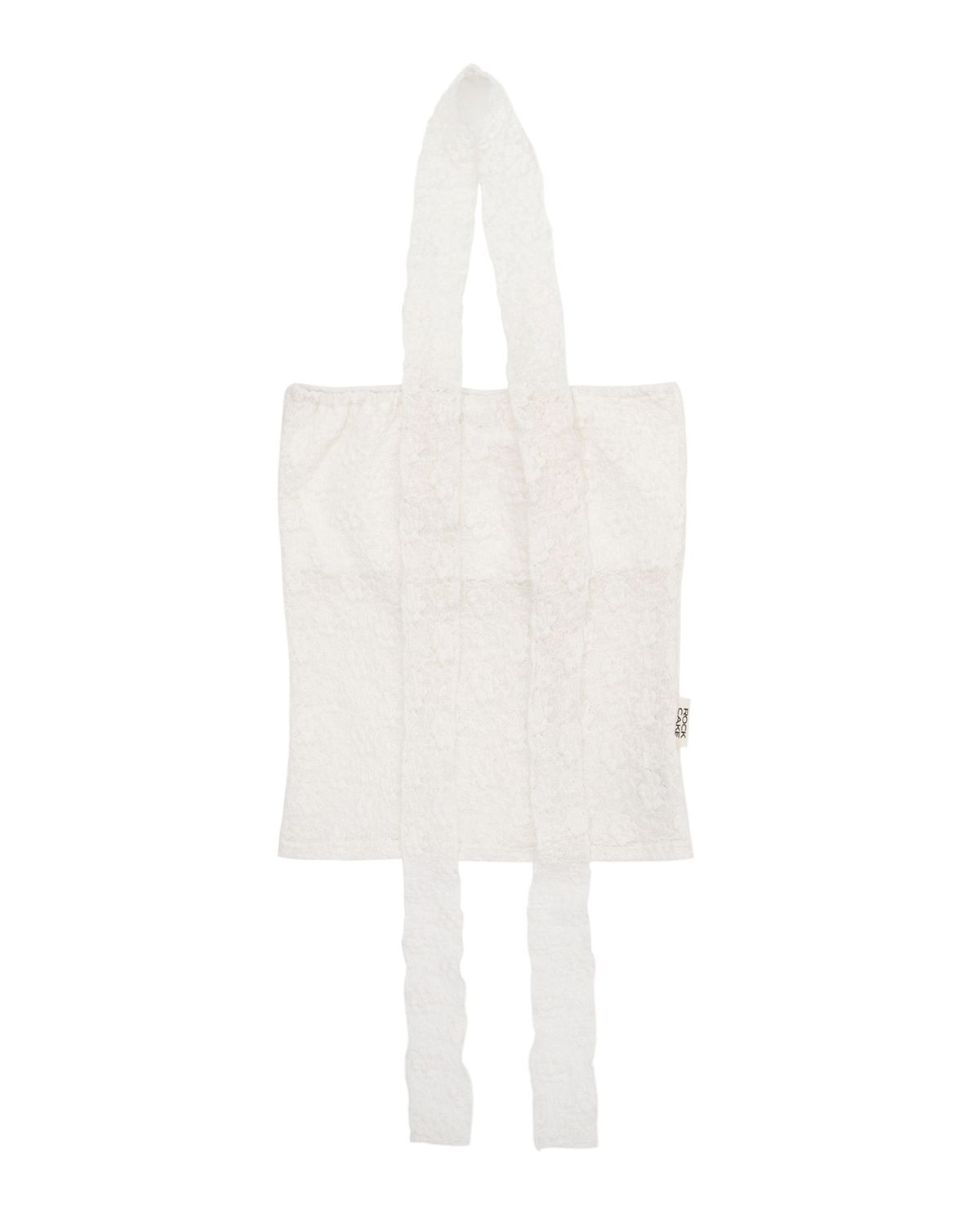 락케이크(ROCKCAKE) Lace Tube Top Set - White