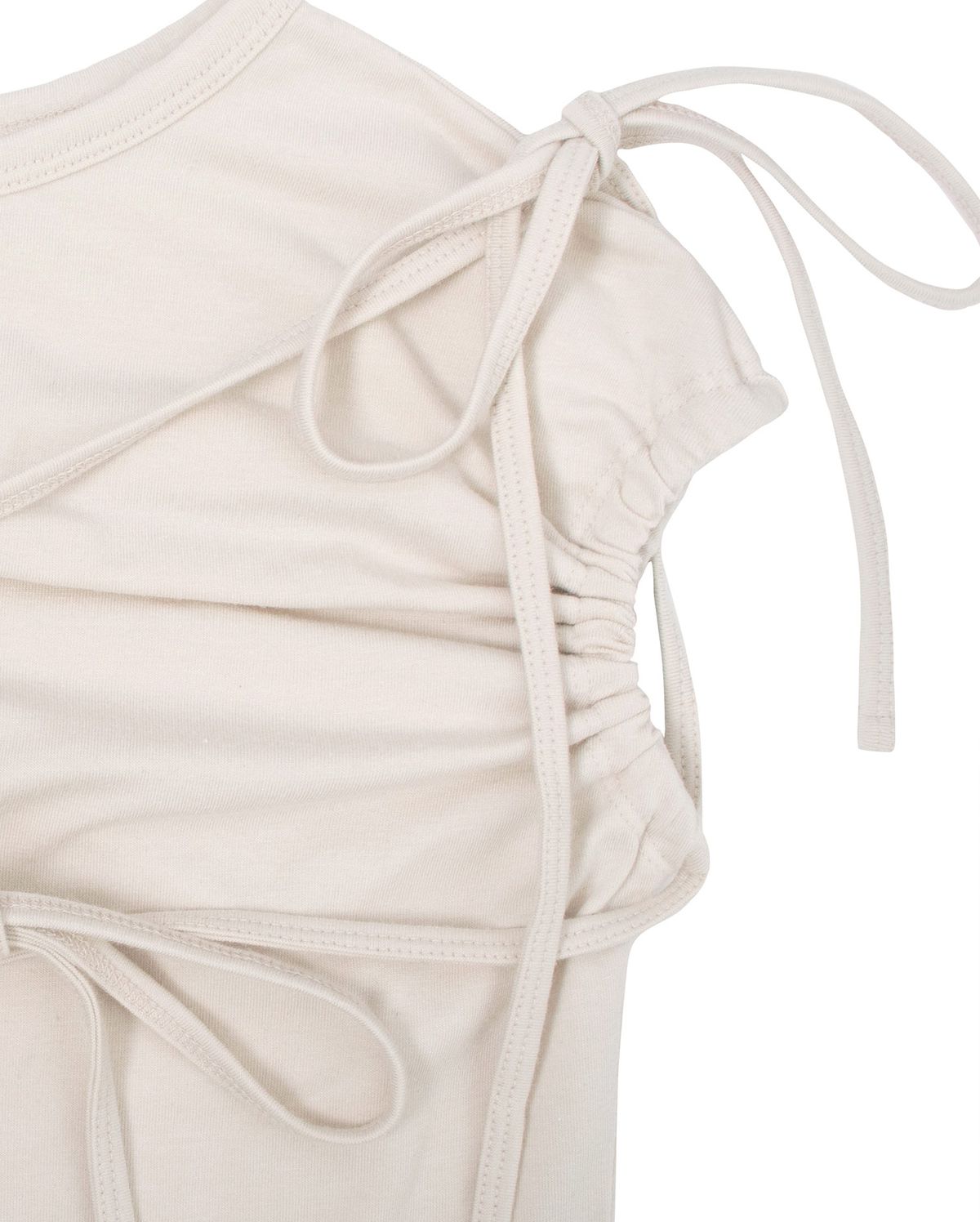 락케이크(ROCKCAKE) Side String Sleeveless - Sand