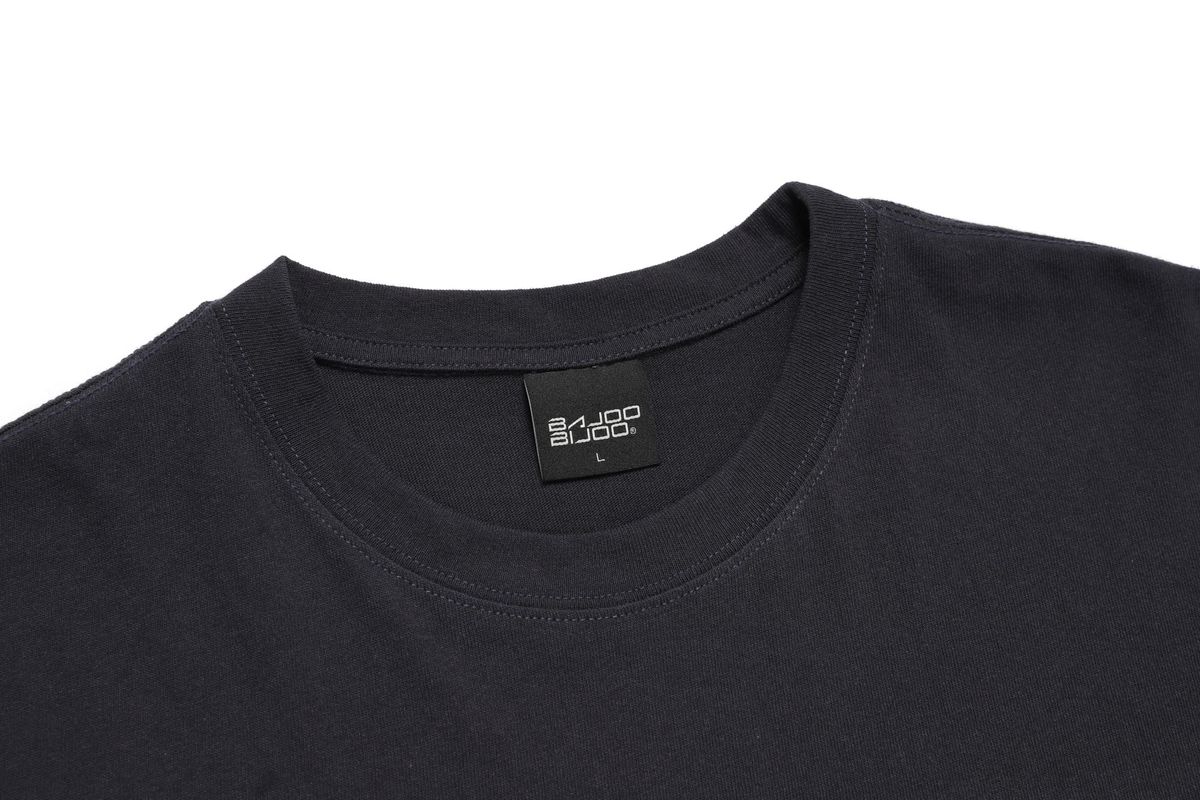 바쥬비쥬(BAJOO BIJOO) LETTERING CAT T-SHIRT [DARK NAVY]