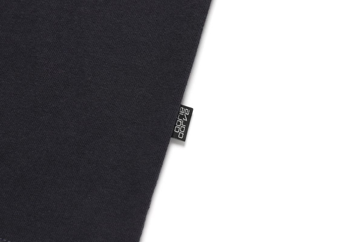 바쥬비쥬(BAJOO BIJOO) LETTERING CAT T-SHIRT [DARK NAVY]
