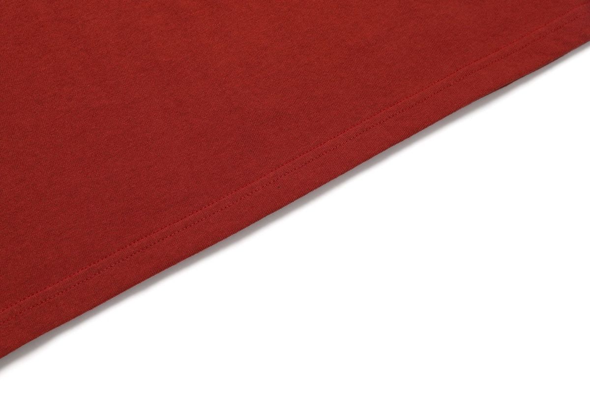 바쥬비쥬(BAJOO BIJOO) LETTERING CAT T-SHIRT [BRICK RED]