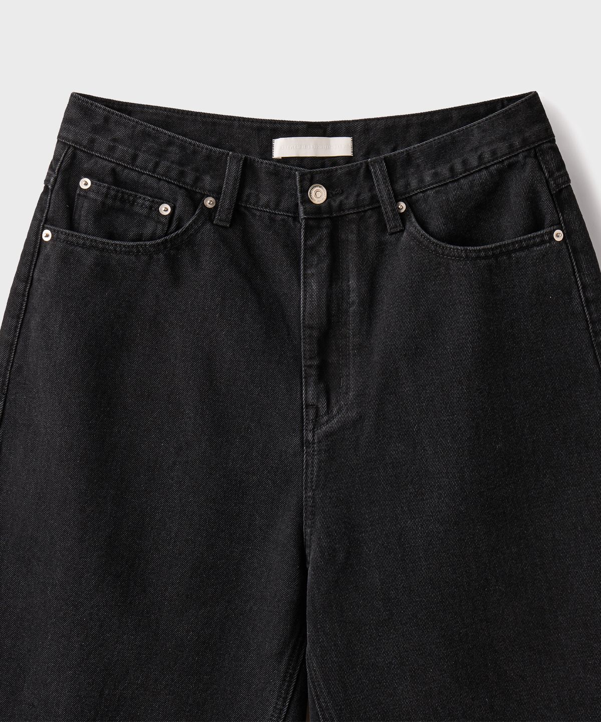 브랜디드(BRANDED) BERMUDA DENIM SHORTS [WASHED BLACK]