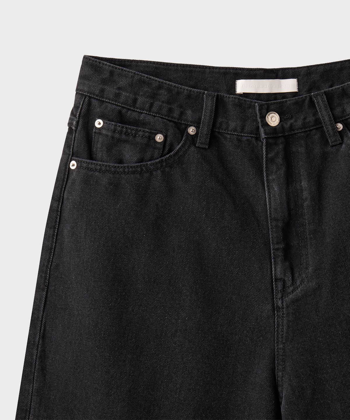 브랜디드(BRANDED) BERMUDA DENIM SHORTS [WASHED BLACK]