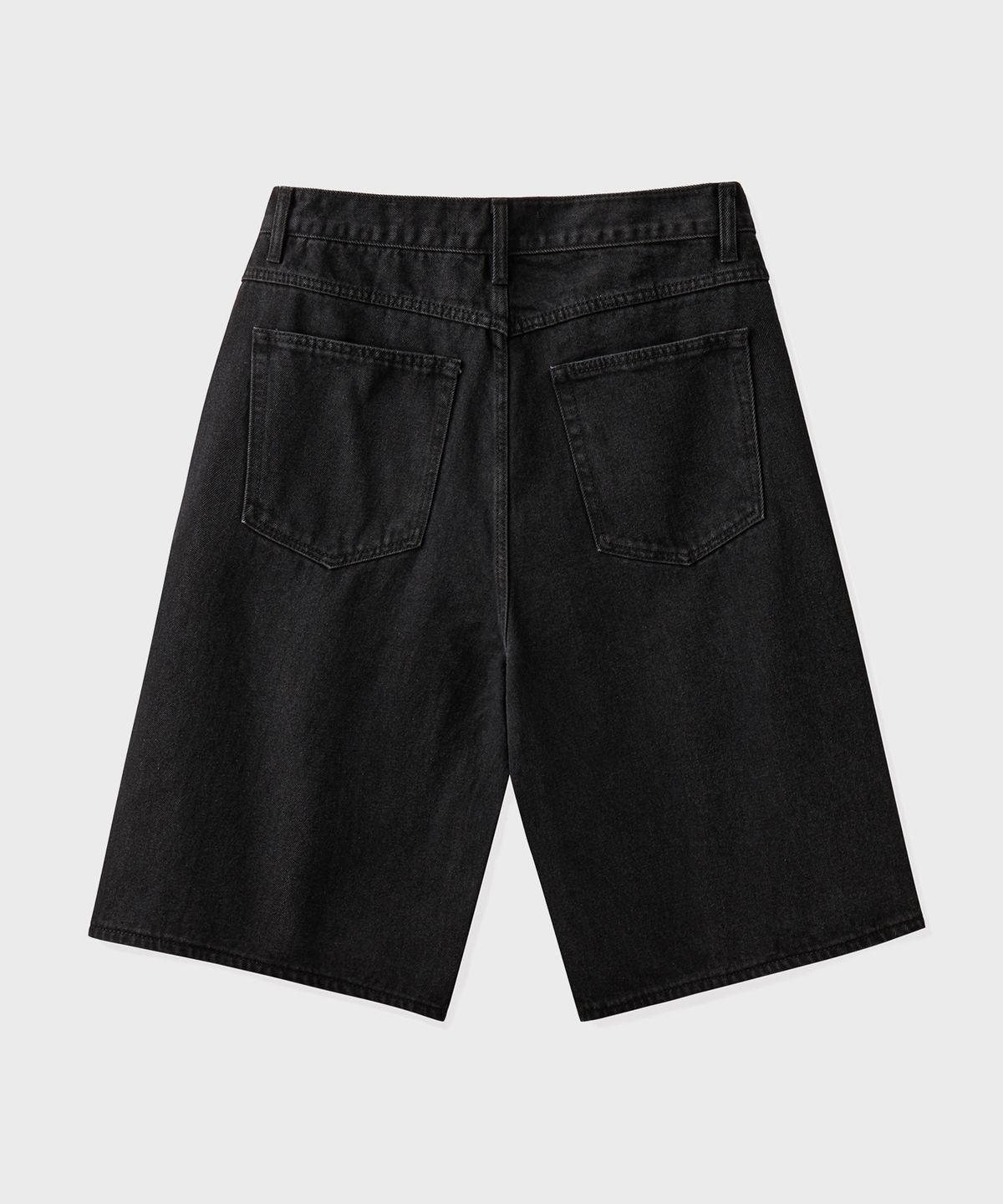 브랜디드(BRANDED) BERMUDA DENIM SHORTS [WASHED BLACK]
