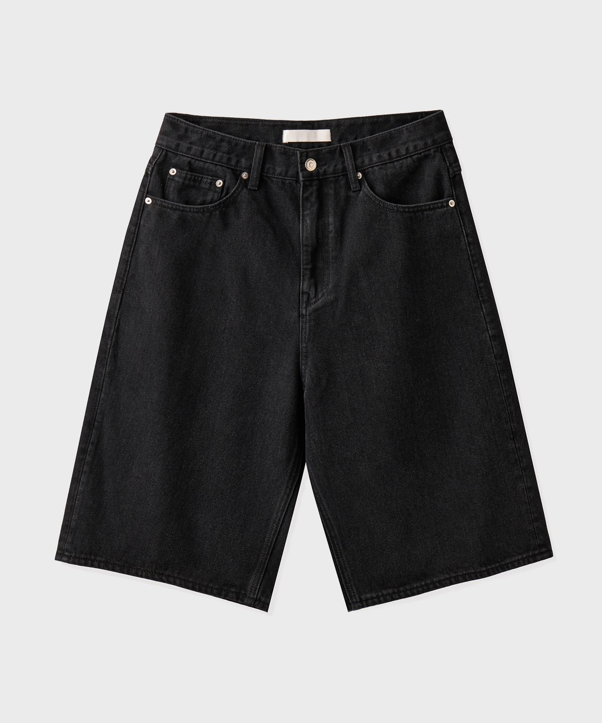 브랜디드(BRANDED) BERMUDA DENIM SHORTS [WASHED BLACK]