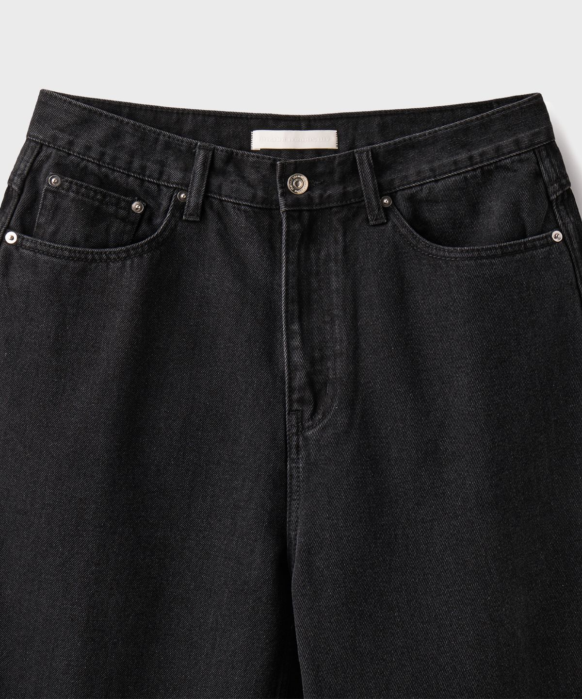 브랜디드(BRANDED) CARPENTER DENIM SHORTS [WASHED BLACK]