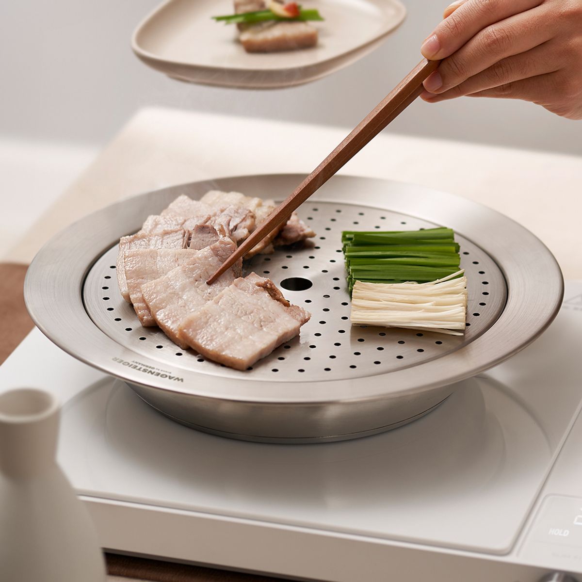바겐슈타이거(WAGENSTEIGER) IH 스텐 스팀워머 20cm