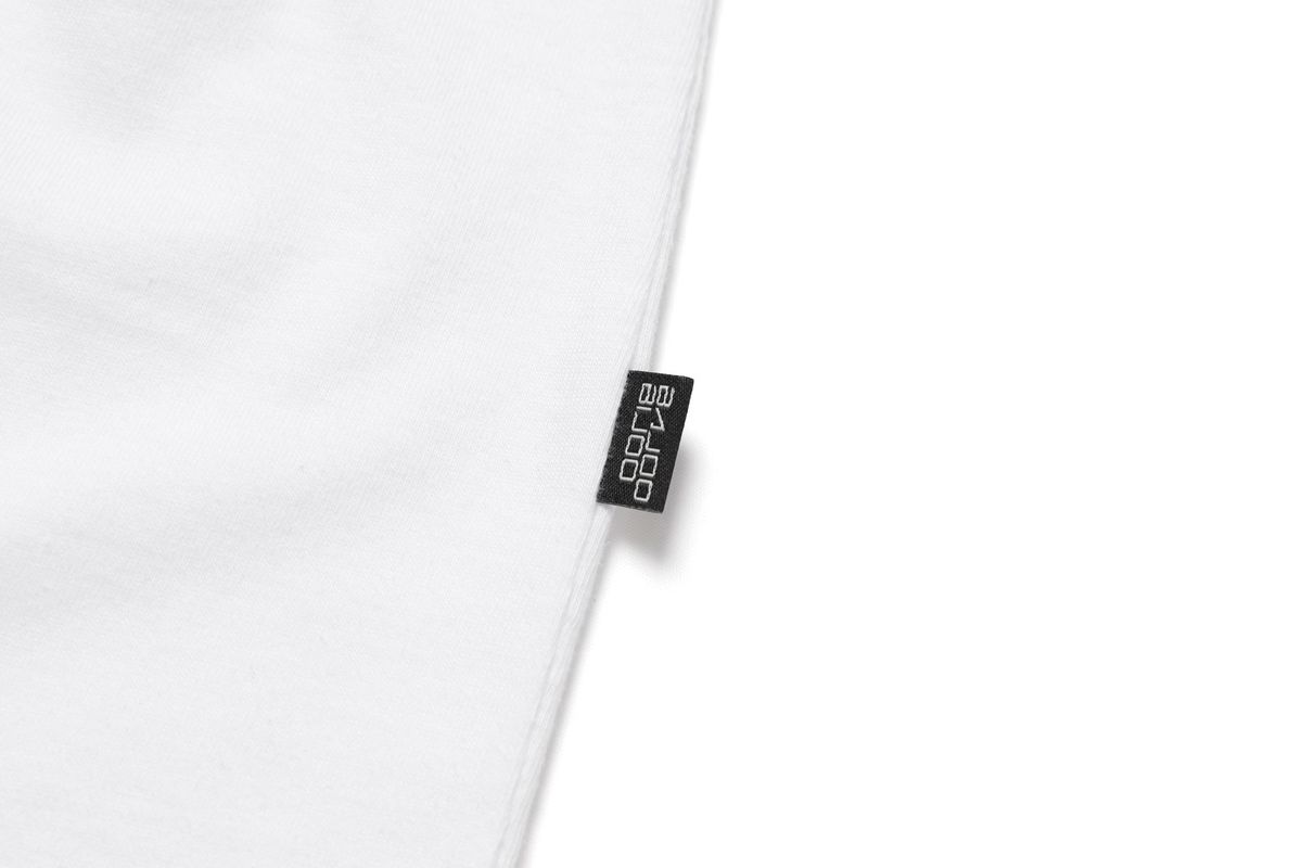바쥬비쥬(BAJOO BIJOO) KUCHING RINGER T-SHIRT [WHITE-RED]
