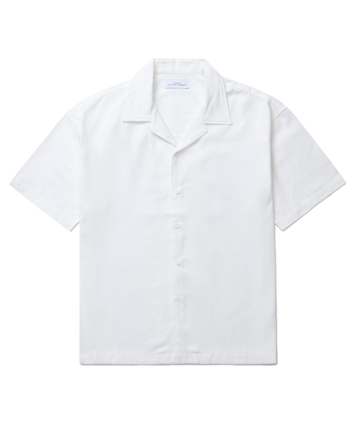 커넥트킨록(CONNECT KINLOCH) 쿨 릴렉스 오픈 카라 반팔 셔츠 (2Color)