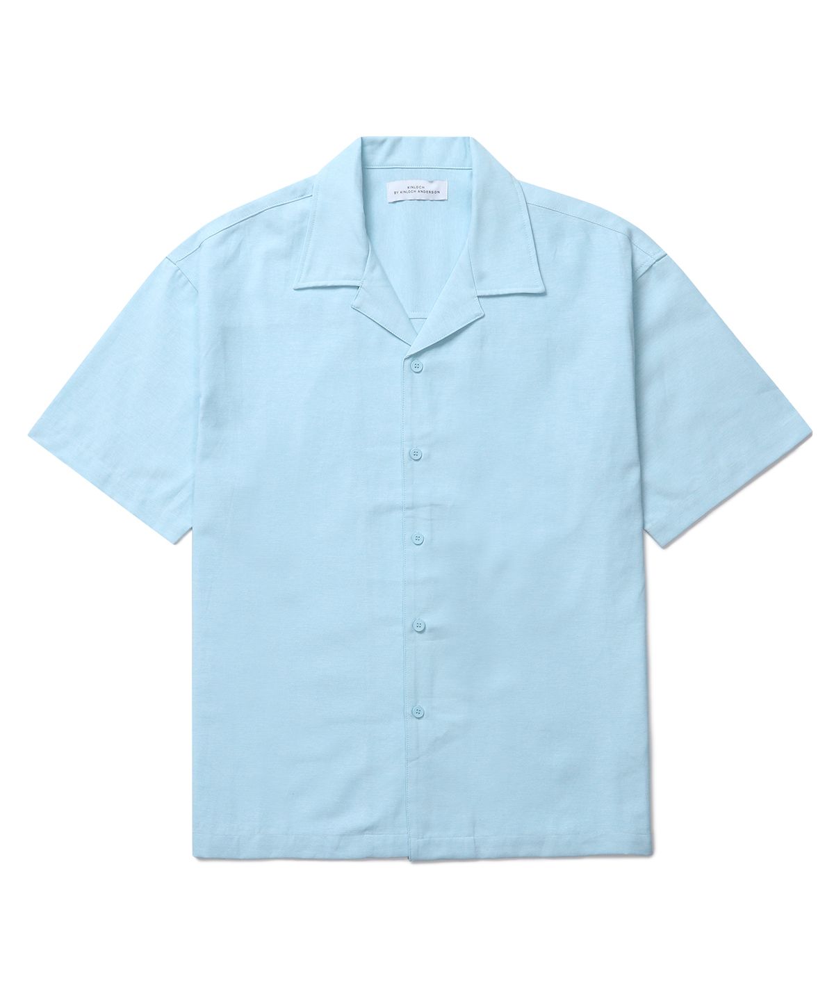 커넥트킨록(CONNECT KINLOCH) 쿨 릴렉스 오픈 카라 반팔 셔츠 (2Color)