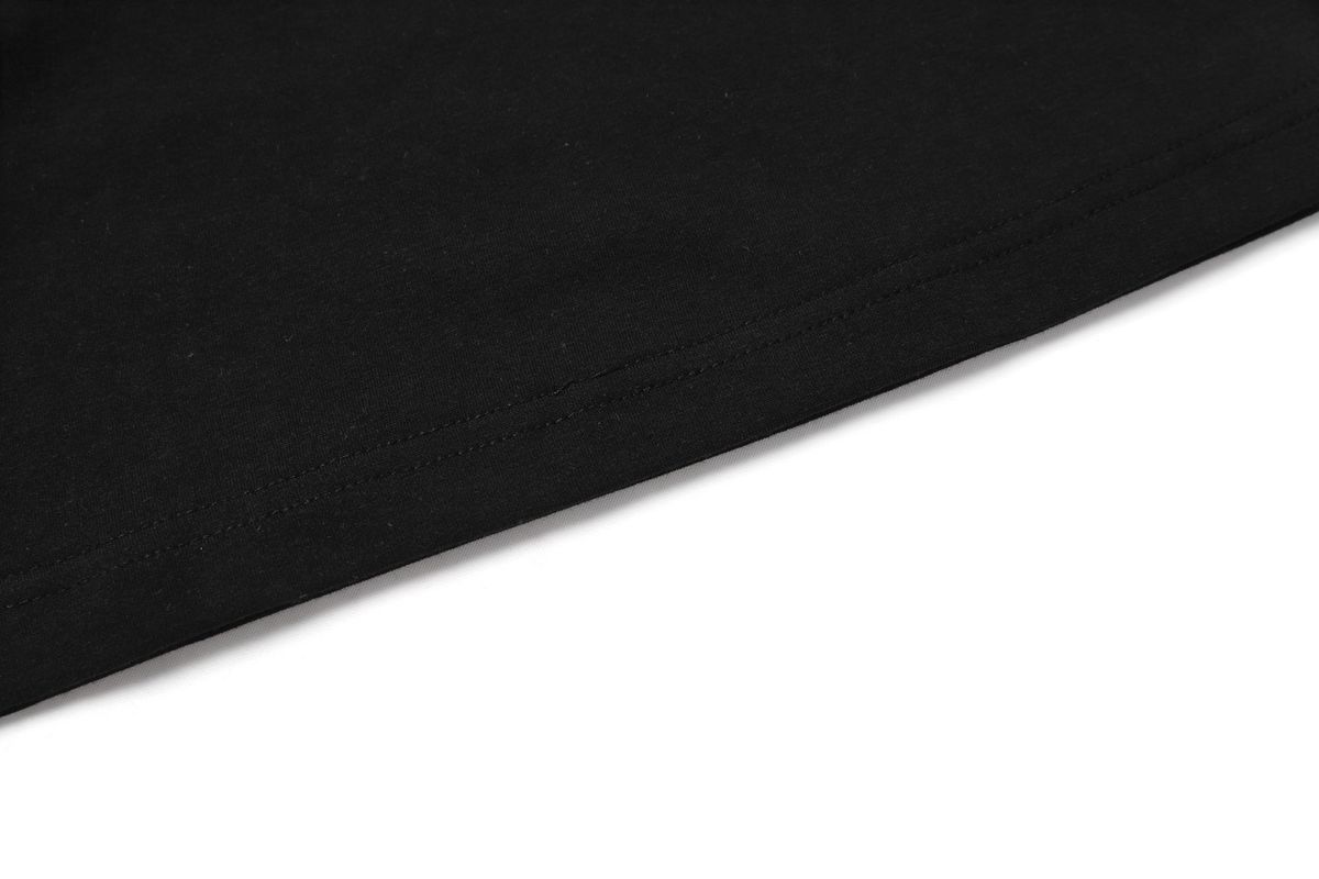 바쥬비쥬(BAJOO BIJOO) LETTERING LOGO CROP T-SHIRT [BLACK]