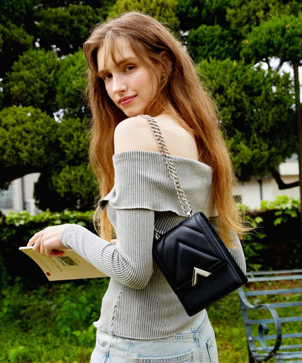 벨류엣(VALLUAT) Posia bag_Black