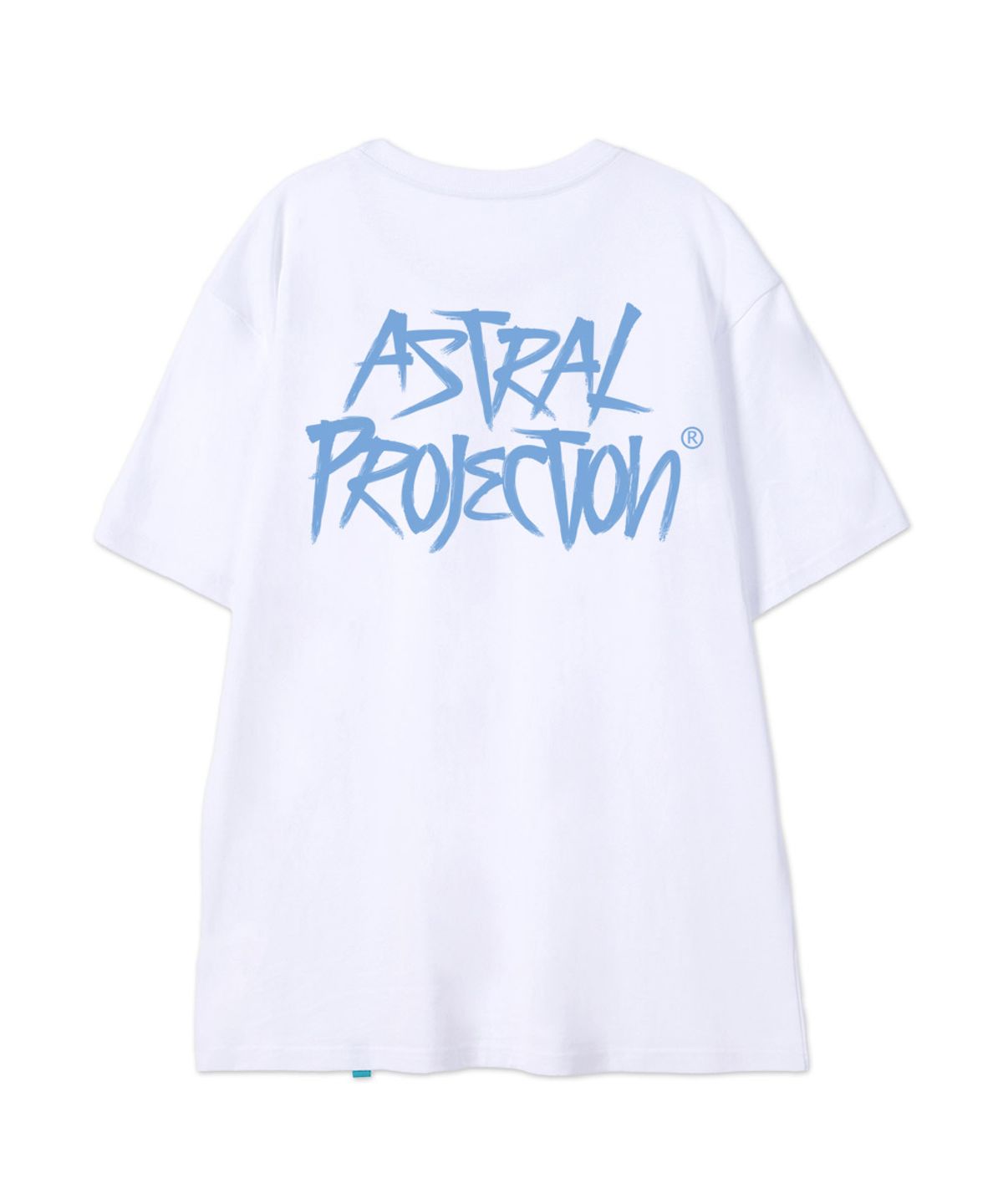 아스트랄 프로젝션(ASTRAL PROJECTION) [그래피티]코튼 루즈핏 반팔 티셔츠_화이트
