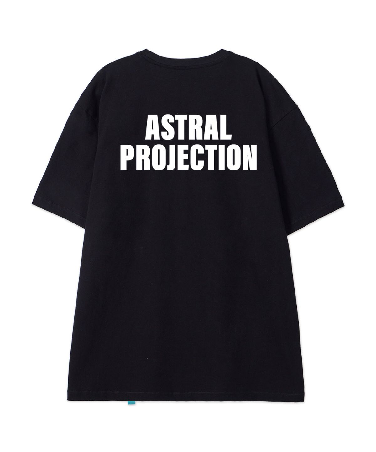 아스트랄 프로젝션(ASTRAL PROJECTION) [시오소피컬 소사이어티]코튼 루즈핏 반팔 티셔츠_블랙