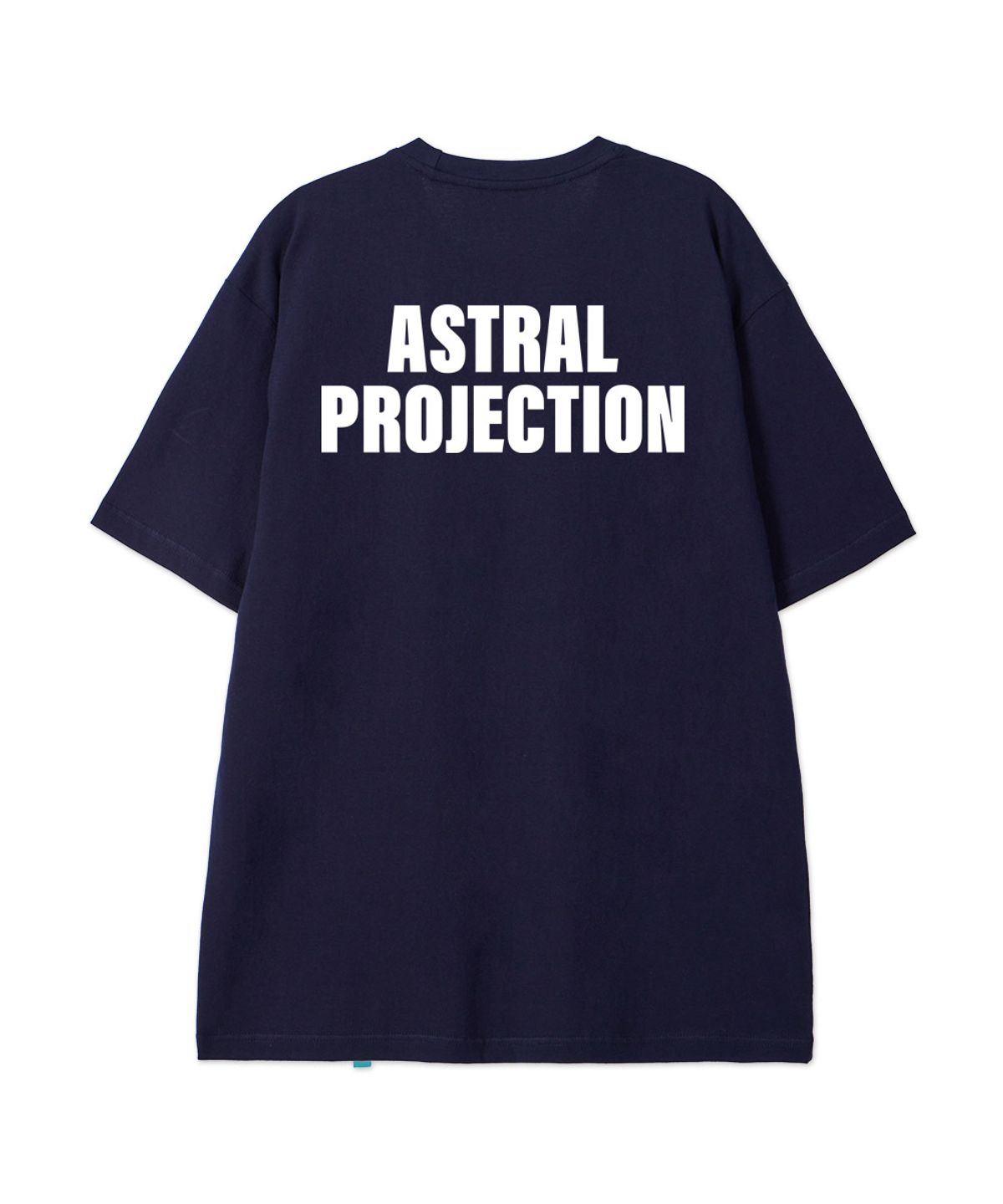 아스트랄 프로젝션(ASTRAL PROJECTION) [시오소피컬 소사이어티]코튼 루즈핏 반팔 티셔츠_스페이스 네이비