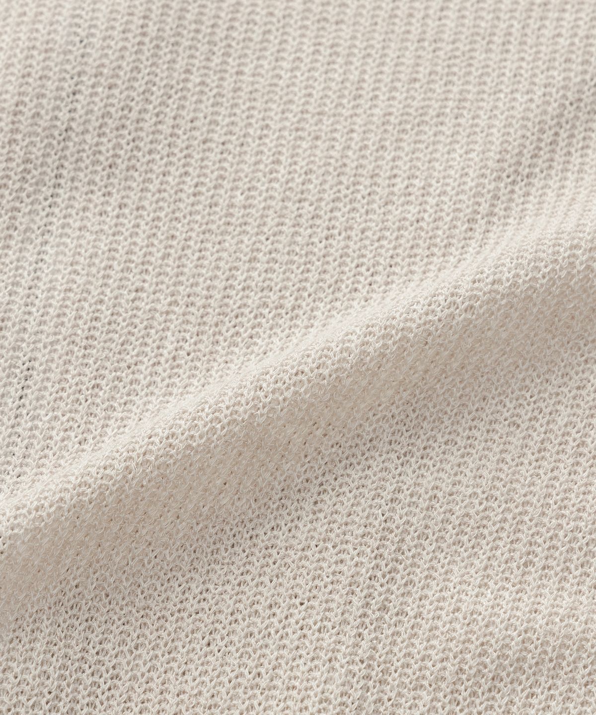 플로즈룸(FLAWSROOM) Lightweight Knitted Hood Zip Up [BEIGE]