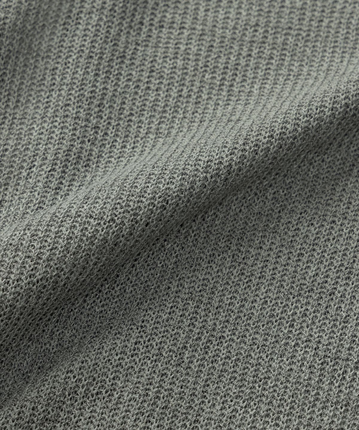 플로즈룸(FLAWSROOM) Lightweight Knitted Hood Zip Up [KHAKI]