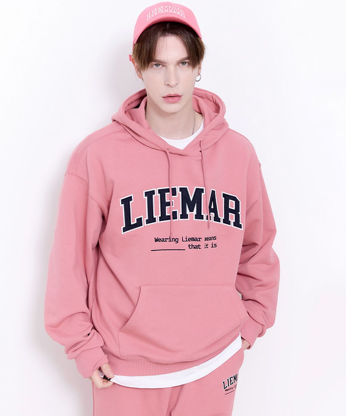 리에마르(LIEMAR) 시그니처 리에마르 후드 핑크