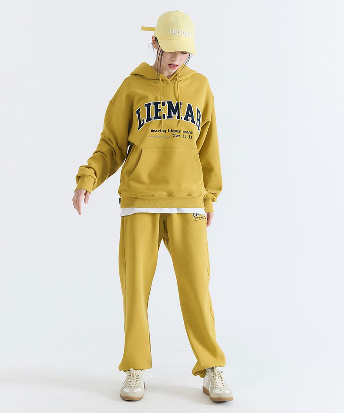 리에마르(LIEMAR) 시그니처 리에마르 후드 머스타드