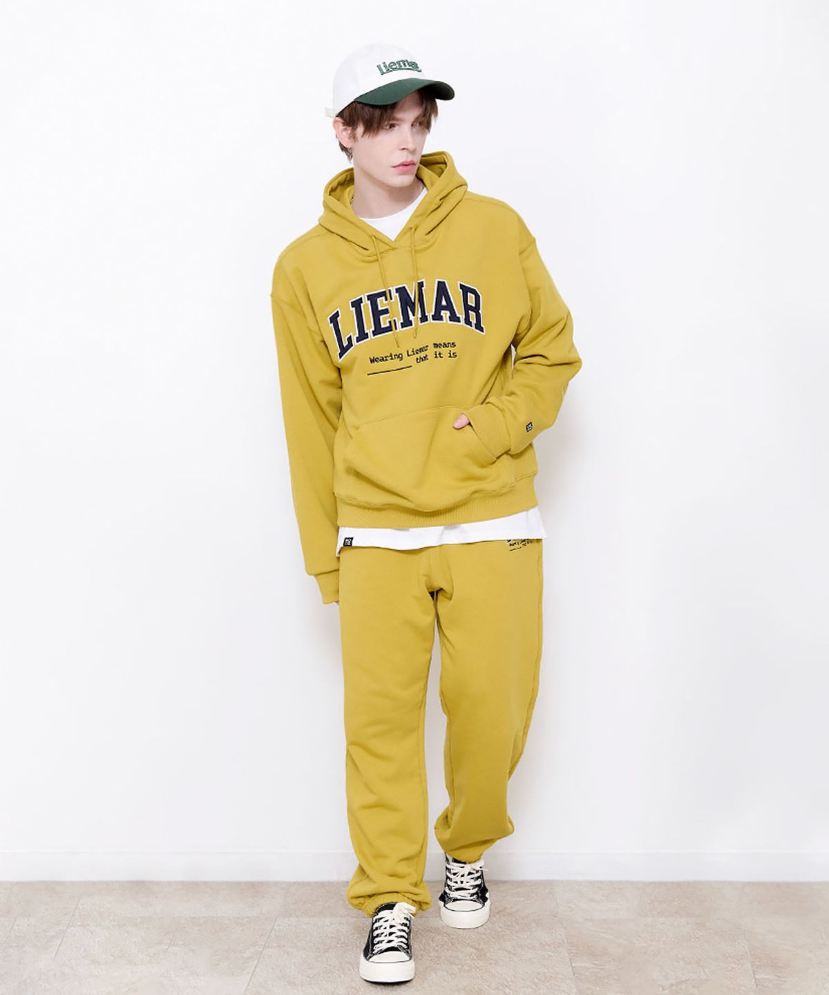 리에마르(LIEMAR) 시그니처 리에마르 후드 머스타드