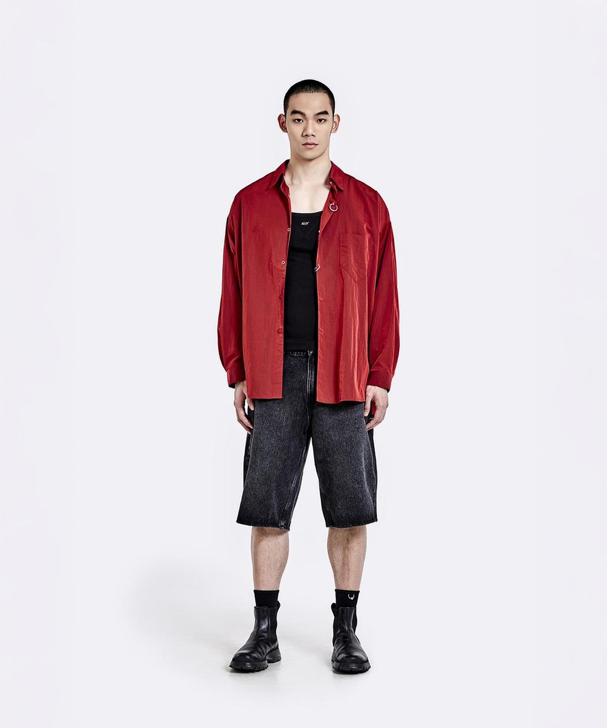 51퍼센트(51PERCENT) Ring shirt - Red
