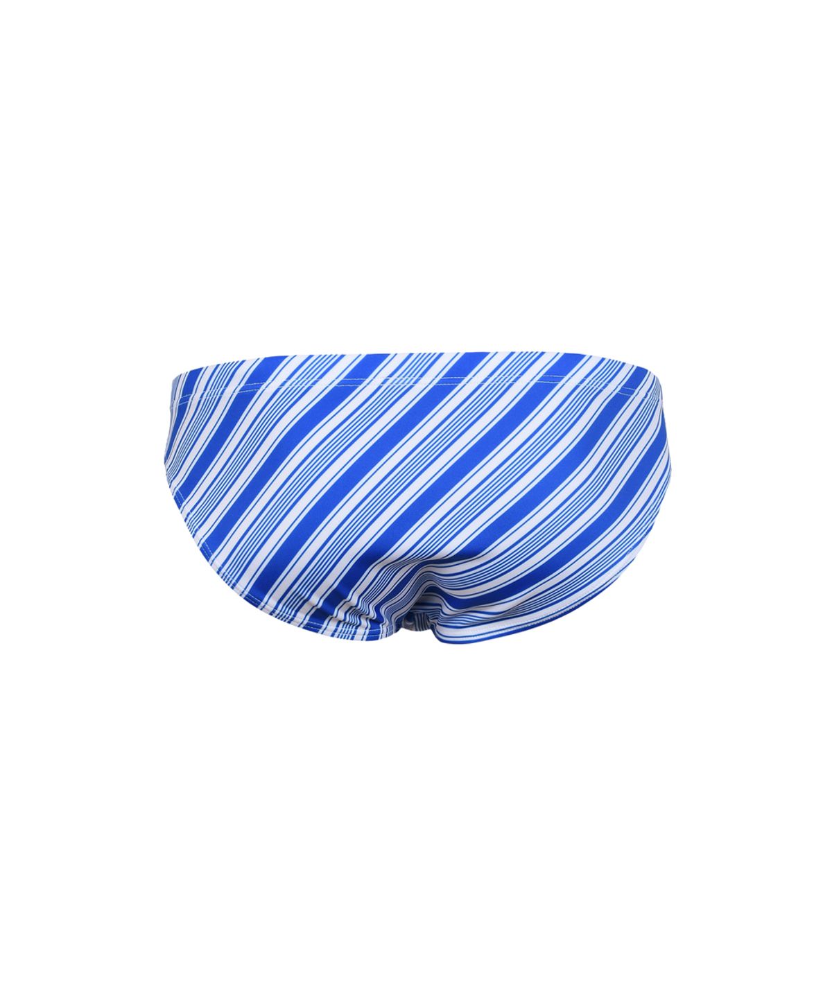 51퍼센트(51PERCENT) Irregular Stripe swim brief - Ocean Blue