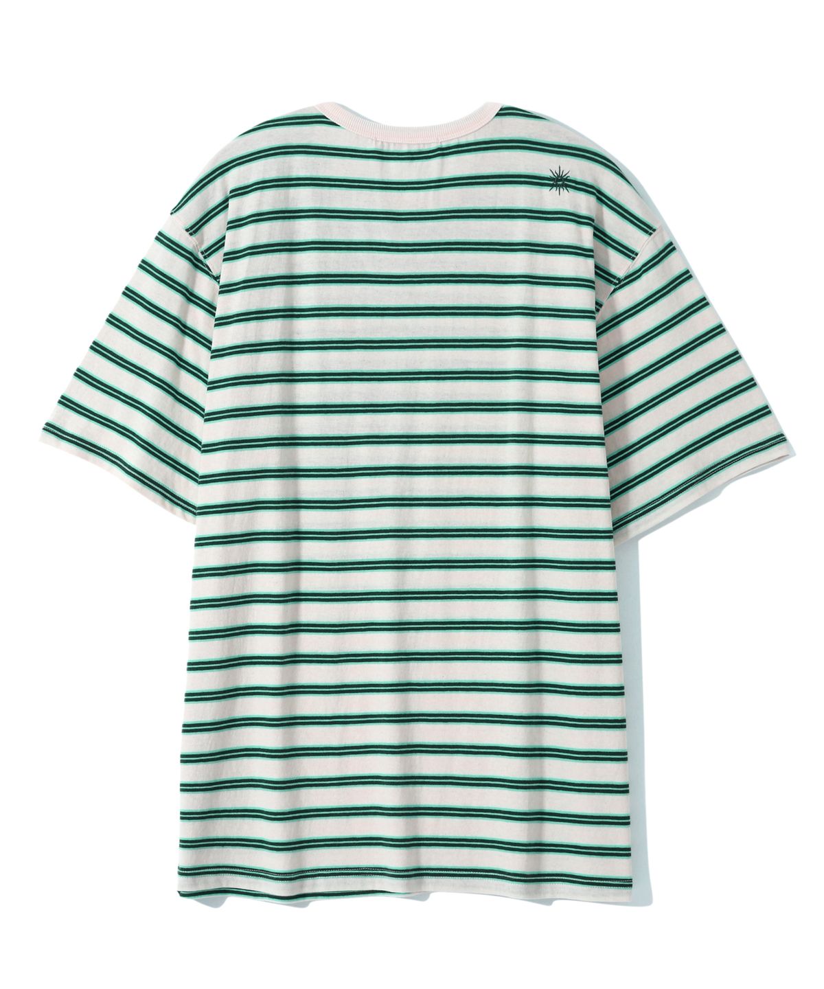 가든익스프레스(GARDEN EXPRESS) MULTI STRIPE T-SHIRT (green)