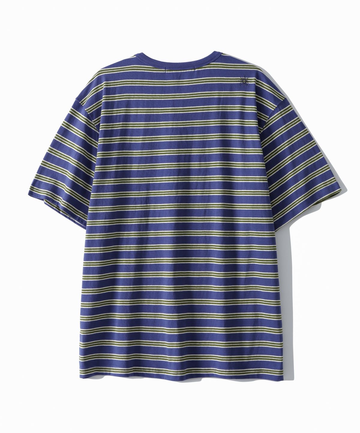 가든익스프레스(GARDEN EXPRESS) MULTI STRIPE T-SHIRT (blue)