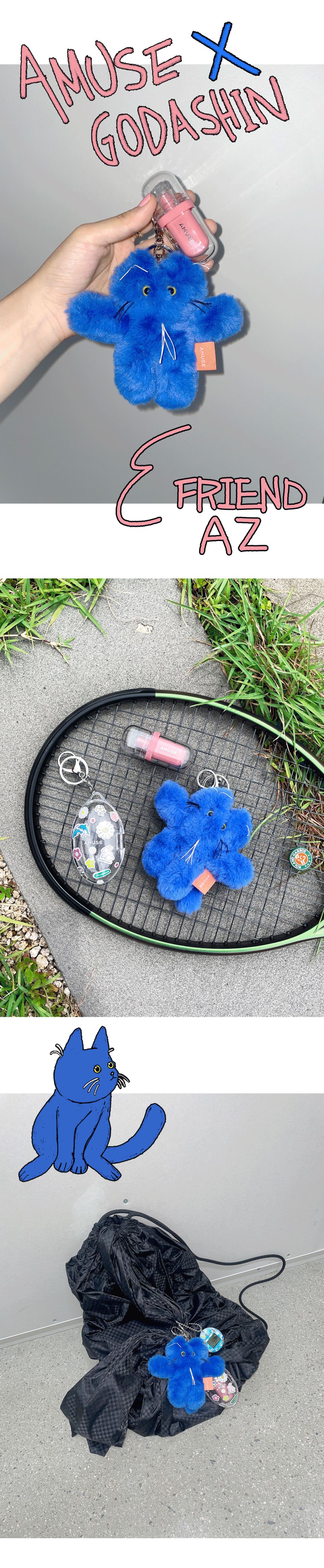 MUSINSA公式 | GODASHIN GODASHIN Cats Keyring