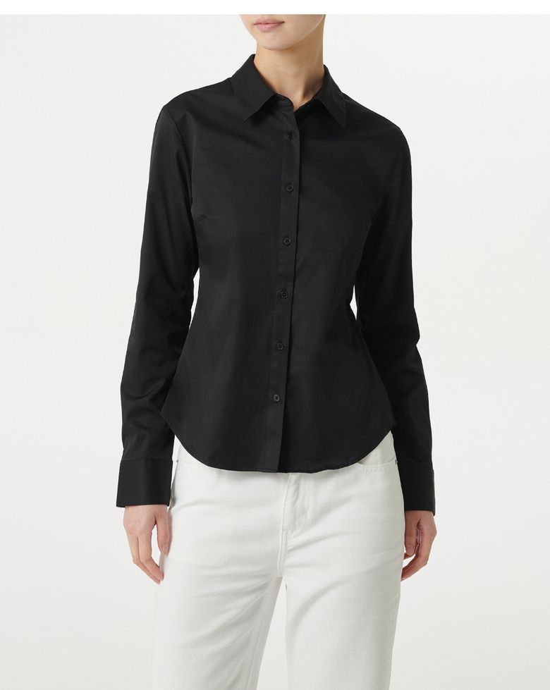 Womens Slim Fit Shirt [Black]