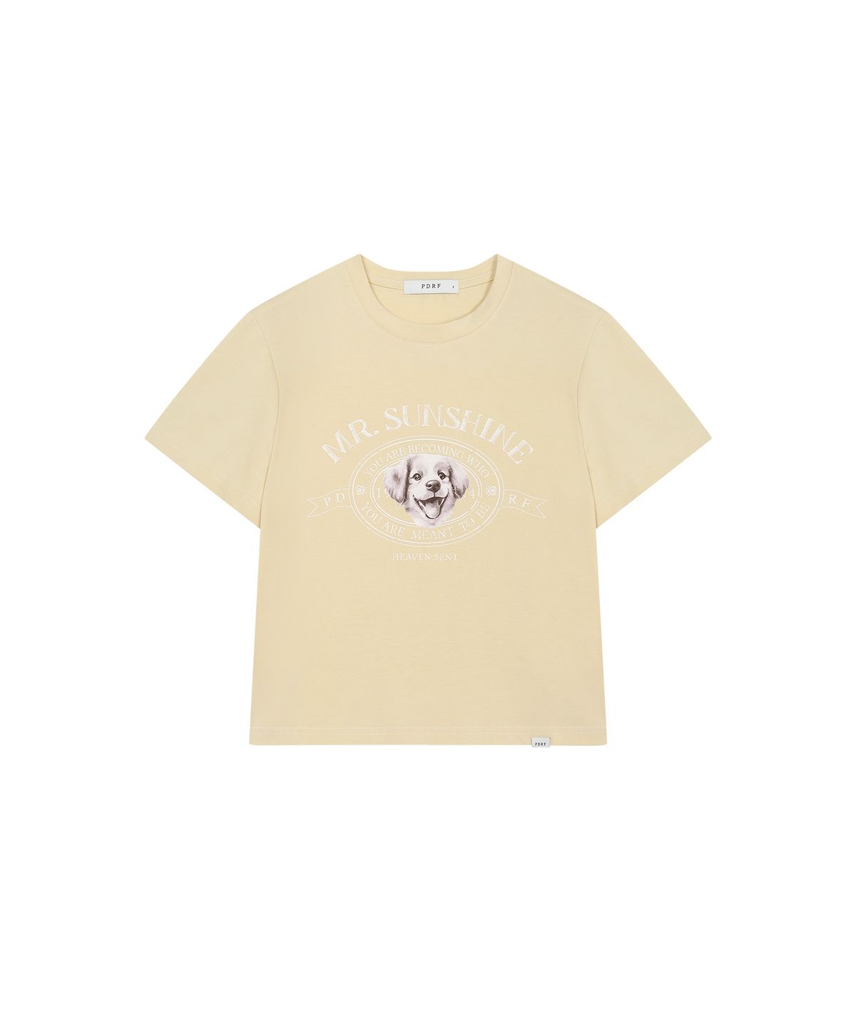 판도라핏(PANDORAFIT) Sunshine Puppy Crop T-shirt