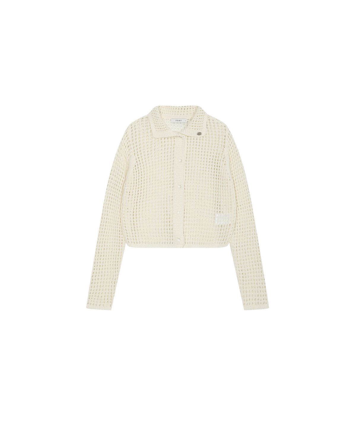 판도라핏(PANDORAFIT) Staple Punching Collar Cardigan