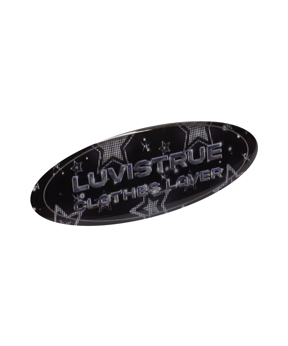 러브이즈트루(LUVISTRUE) BASIC STAR LOGO PIN(BLACK)