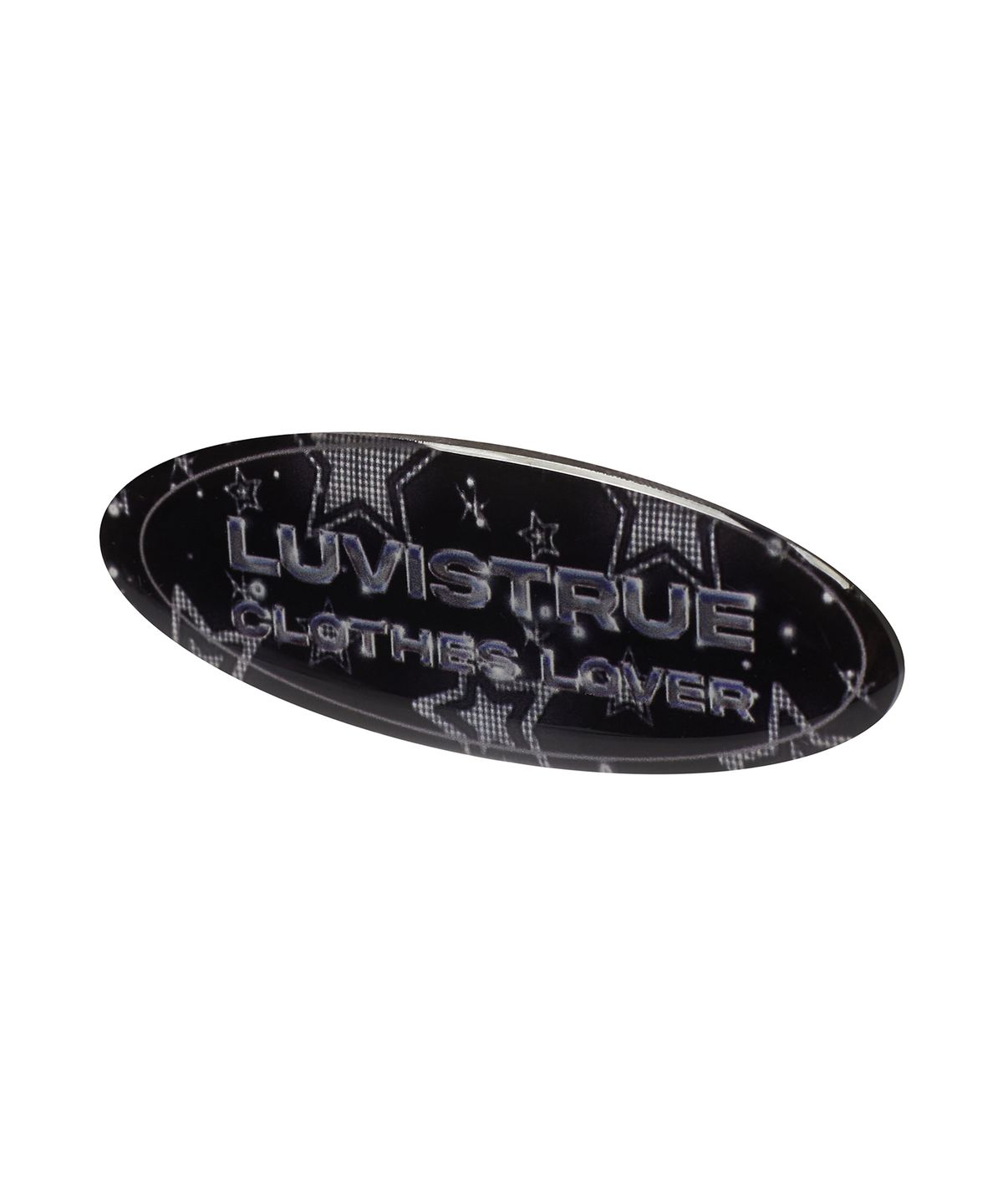 러브이즈트루(LUVISTRUE) BASIC STAR LOGO PIN(BLACK)