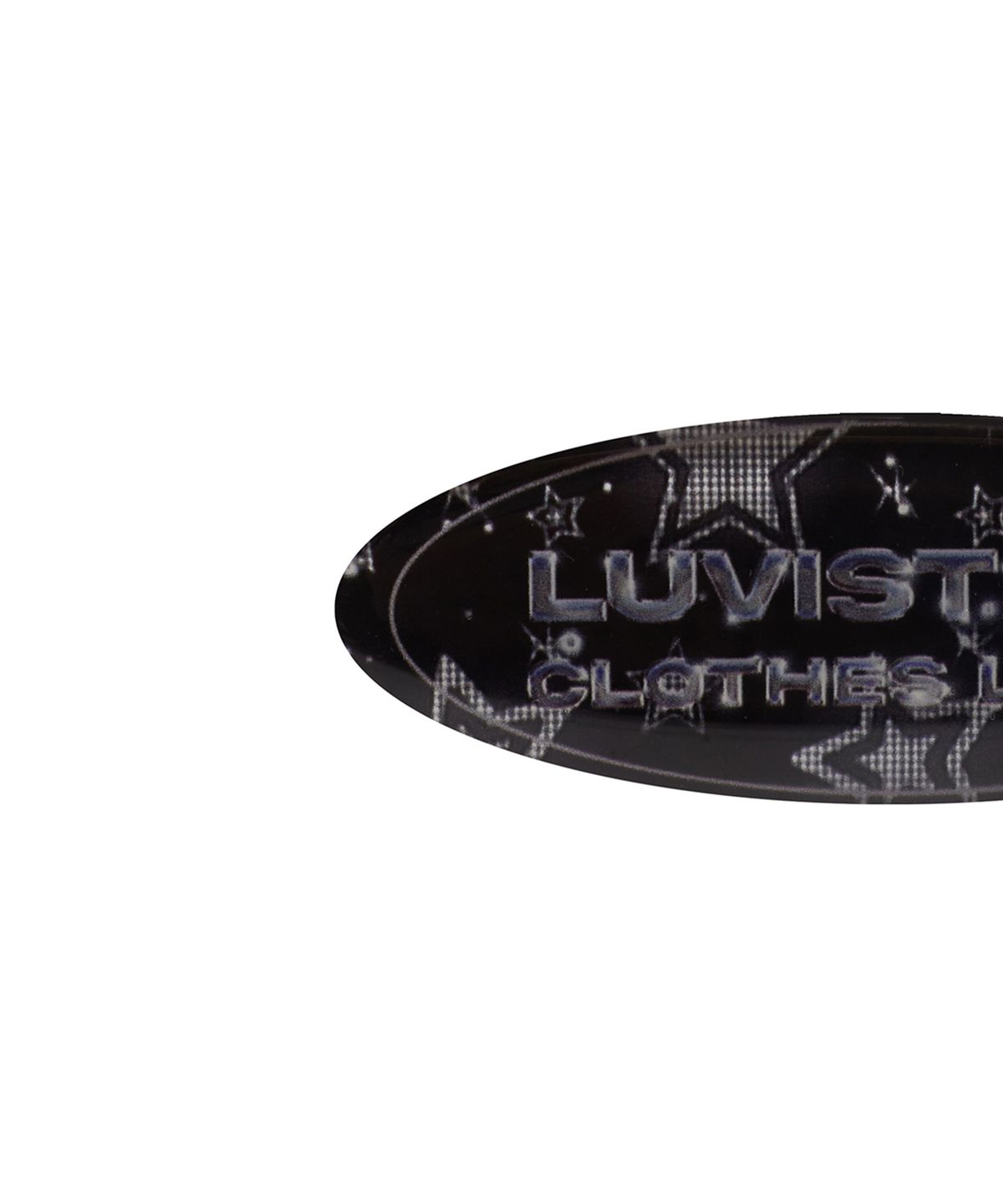 러브이즈트루(LUVISTRUE) BASIC STAR LOGO PIN(BLACK)