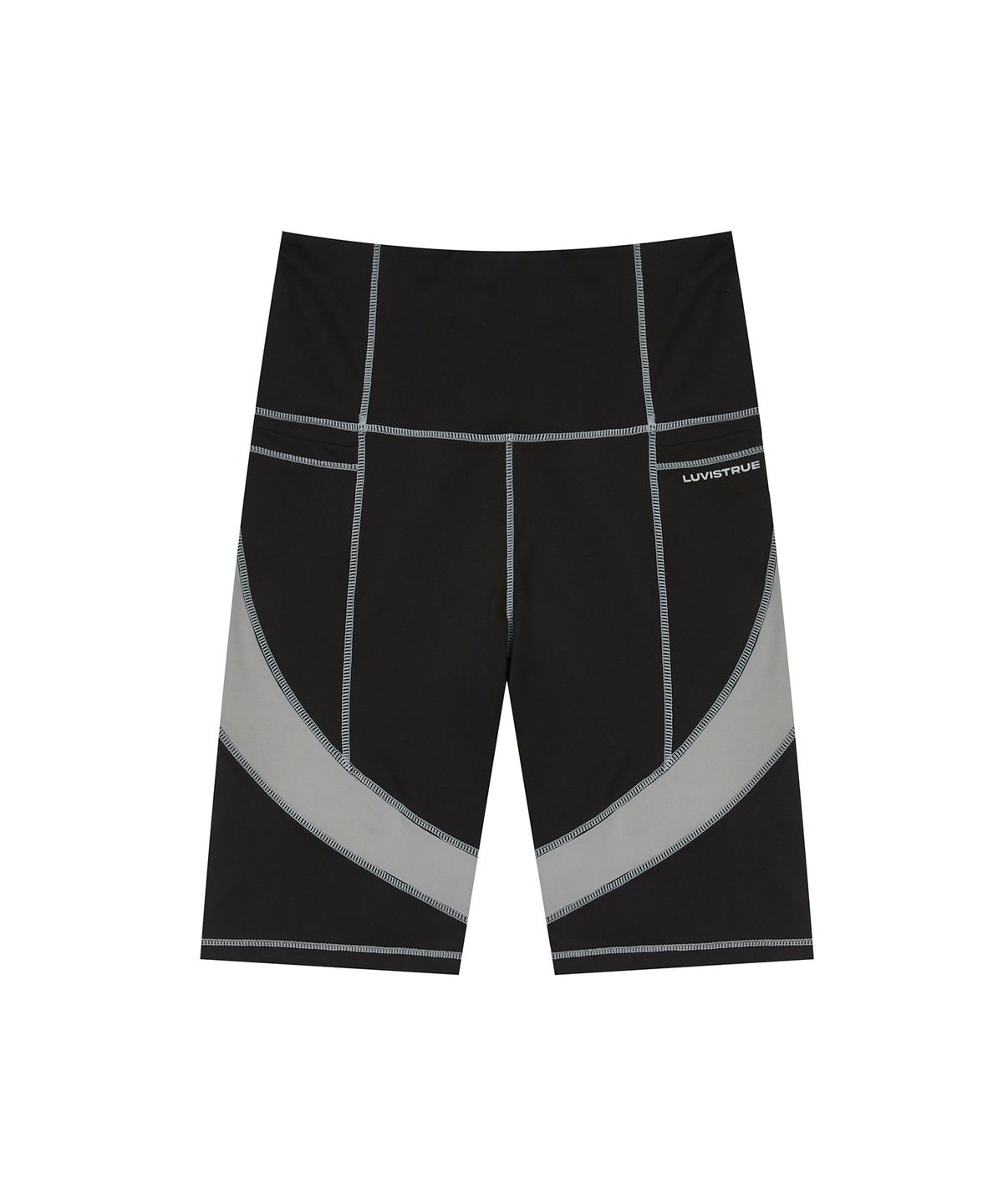 러브이즈트루(LUVISTRUE) BE INCISION BIKER PANTS(BLACK)