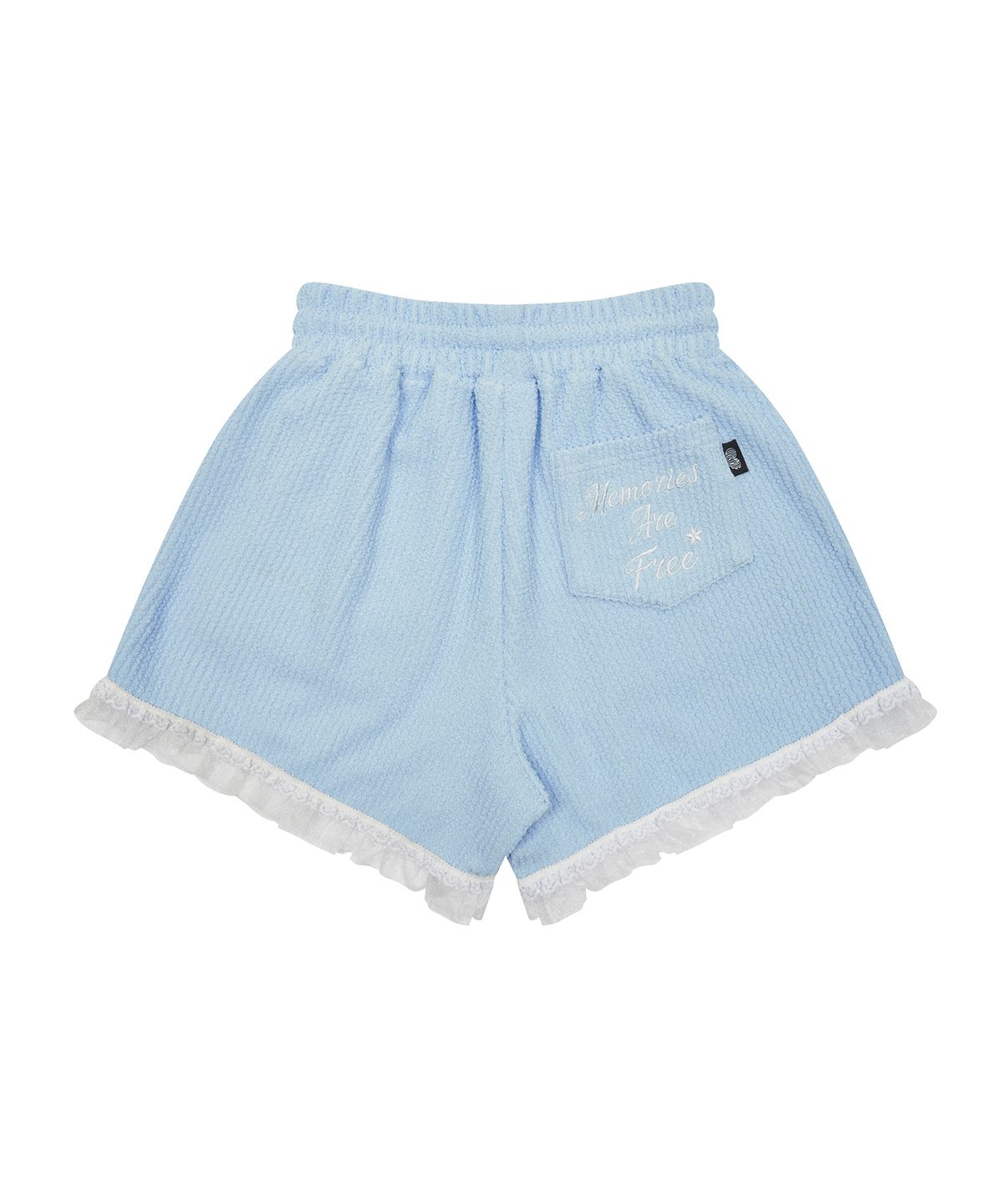 러브이즈트루(LUVISTRUE) BE LACE SHORT PANTS(SKY BLUE)