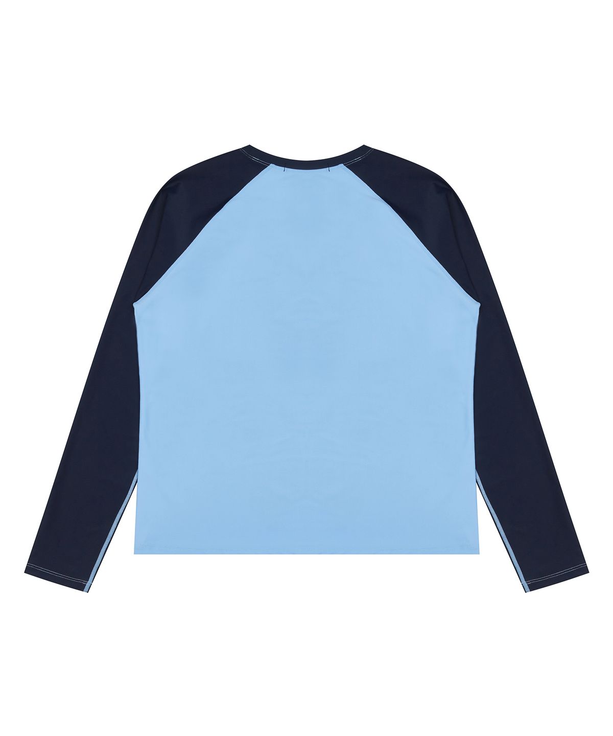러브이즈트루(LUVISTRUE) CURVED L RASH GUARD(SKY BLUE)