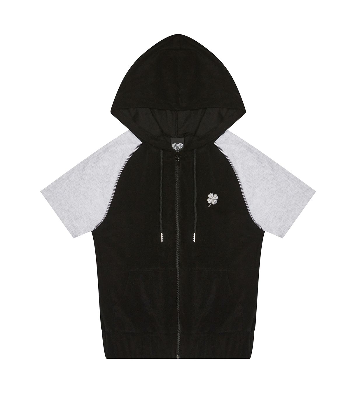 러브이즈트루(LUVISTRUE) BE WHAT YOU HOOD ZIP UP(BLACK)