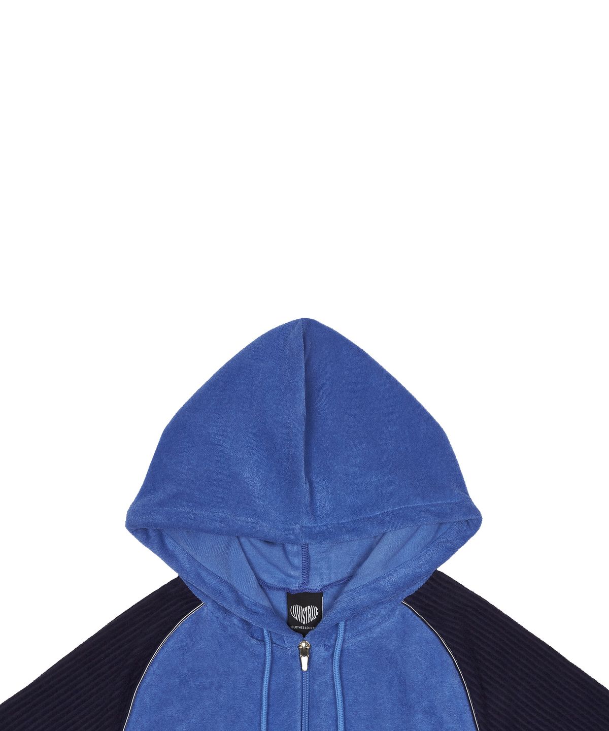 러브이즈트루(LUVISTRUE) BE WHAT YOU HOOD ZIP UP(BLUE)
